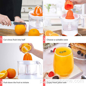 Espremedor de citrinos elétrico para controle de polpa Espremedor de laranja 40W Espremedor elétrico de limão para extrator de laranja e limão e toranja